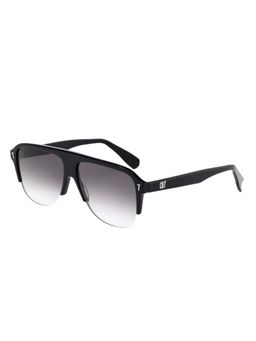 CR7 - By Cristiano Ronaldo Mens Black White Aviator Sunglass (145)
