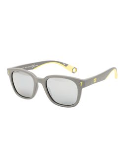 CR7 - By Cristiano Ronaldo Mens Grey Lemon Sporty Square Sunglass (145)
