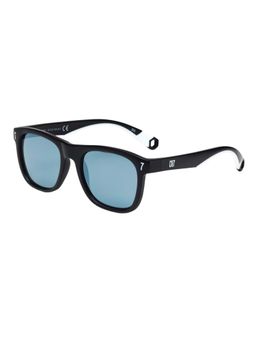 CR7 - By Cristiano Ronaldo Mens Black White Sporty Rectangular Sunglass (145)