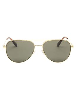 CR7 - By Cristiano Ronaldo Mens Large Golden Aviator Sunglass (150)