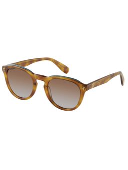 CR7 - By Cristiano Ronaldo Mens Light Demi Brown Round Sunglass (145)