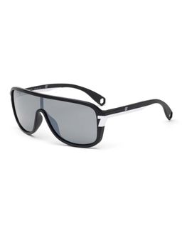 CR7 - By Cristiano Ronaldo Mens Black White Wrap-Around Oversized Sunglass (145)
