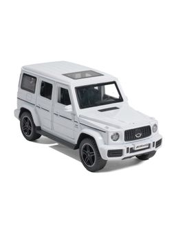 Joy Junction - Mercedes-Benz G63 Model Car 1:32 Metal Pull Back Toy car White