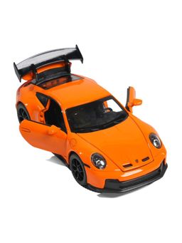Joy Junction - PORCHE Model Car 1:32 Metal Pull Back Toy car Orange
