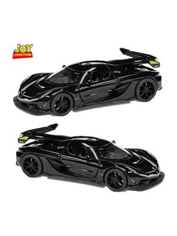 Joy Junction - KOENIGSEG Model Car 1:32 Metal Pull Back Toy car Black