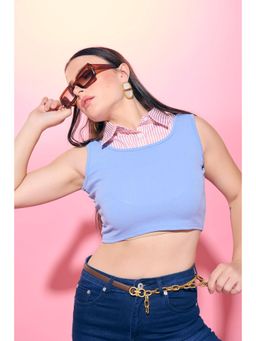 QONA - Brown Rebel Cinch Belt