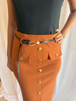 QONA - Black Luna Waist Belt