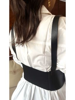 QONA - Black Gritti Belt