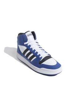 adidas - Men BREAK START MID IKD Blue Basketball Shoes