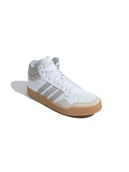 adidas - Men HOOPS 4.0 MID IKD White Basketball Shoes