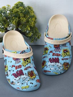 LIBERTY - A-HA LPMXT-810 Sky Blue Casual Clogs for Men