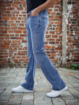 CELIO - Blue Solid Slim Fit Jeans