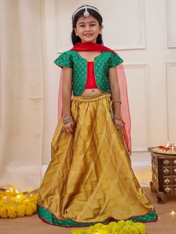 KID1 - Royal Lehenga Choli With Dupatta