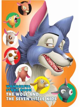 Dreamland - Wonderful Story Board book- The Wolf & the Seven Little Kids