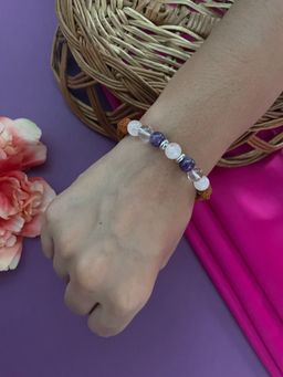 Digital Dress Room - Positivity and Peace Rudraksha Bracelet