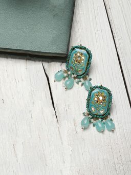 Dugran By Dugristyle - Neela Shola Drop Earring