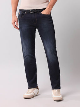 U.S. Polo Assn. Denim Co. - Men Blue Solid Jeans