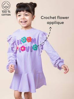 Hopscotch - Pure Cotton Drop Waist Casual Dress