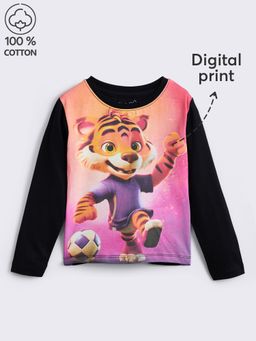 Hopscotch - Pure Cotton Printed T-Shirt