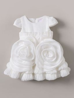 Hopscotch - Floral Applique Party Dress