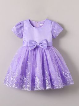 Hopscotch - Floral Embroidered Party Dress