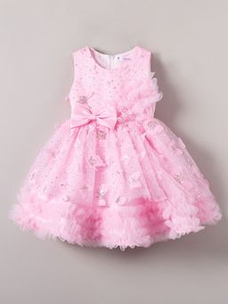 Hopscotch - Butterfly Applique Party Dress