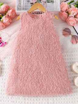 Hopscotch - Textured A-Line Casual Dress