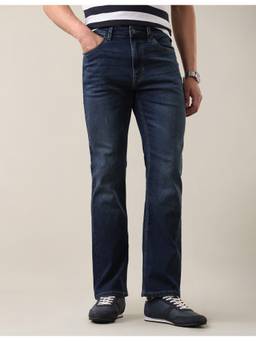 U.S. Polo Assn. Denim Co. - Men's Connor Bootcut Fit Blue Jeans
