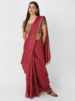 Fabindia - Tussar Cotton Woven Sari