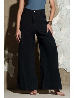 FREAKINS - Mirage Black Denim Korean Jeans
