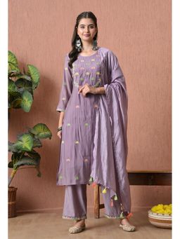 Sia - Ab Pehnegi Duniya - Purple Women Kurta with Pant and Dupatta