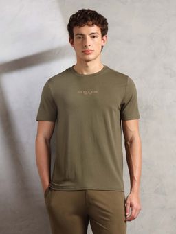 U.S. POLO ASSN. - Green Viscose Lounge T-Shirt