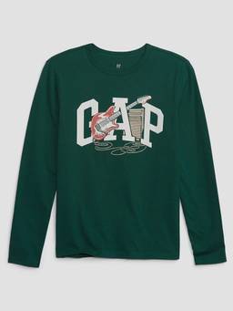 GAP - Green Printed Relaxed Fit T-Shirt