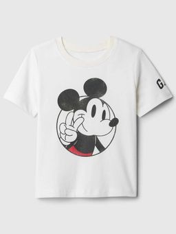 GAP - White Printed Regular Fit T-Shirt