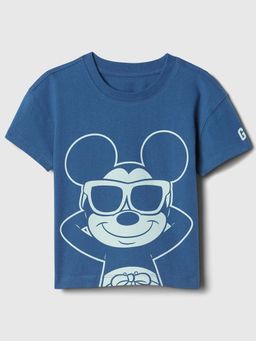 GAP - Blue Printed Regular Fit T-Shirt