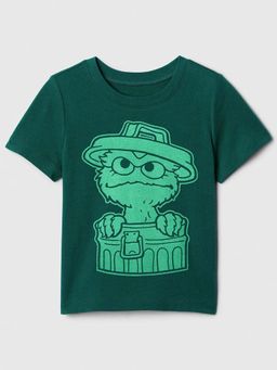 GAP - Green Printed Regular Fit T-Shirt