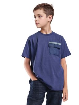 RARE ONES - Purple Printed Boxy Fit T-Shirt