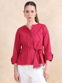 RAREISM - Medui Dark Pink Regular Top