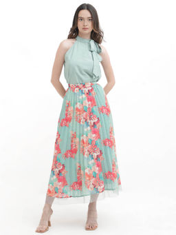 RAREISM - Alvia Primary Multi Floral Skirt
