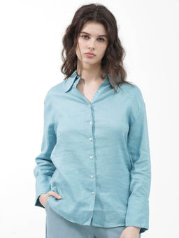 RAREISM - Barbados Light Blue Solid Shirt