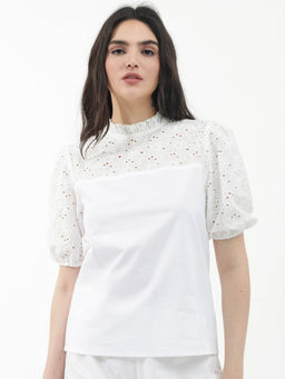 RAREISM - Dunzon Primary White Solid Top