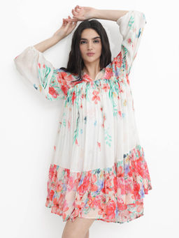 RAREISM - Nicheo Primary Multi Floral Dress