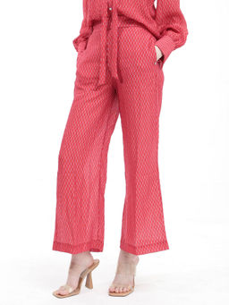 RAREISM - Rusha-B Primary Red Printed Trouser