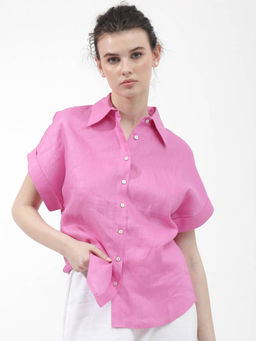 RAREISM - Venezuela Light Pink Solid Shirt