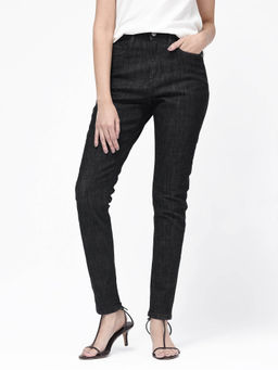 RAREISM - Zarish Primary Black Solid Jeans