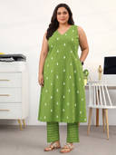 Green color option, Currently selected