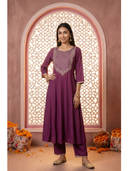 Purple color option, Currently selected