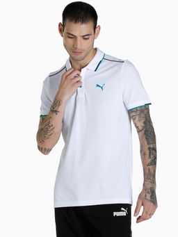 Puma - Contrast Tipping Mens White T-Shirts