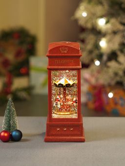 Little Surprise Box - London Booth Carousel Musical Rotating Glitter Water Light Christmas Lantern