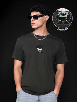 The Souled Store - Official Batman: Chibi Knight Men's Relaxed T-Shirt